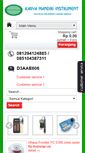 Mobile Screenshot of karyamandiriinstrument.com
